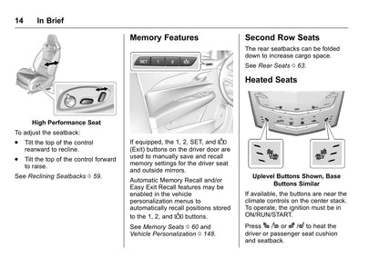 2013-2015 Cadillac ATS/ATS-V Owner's Manual | English