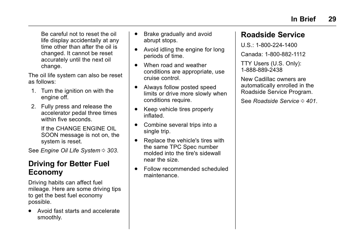 2013-2015 Cadillac ATS/ATS-V Owner's Manual | English