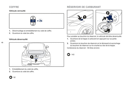 2011-2013 Peugeot RCZ Gebruikershandleiding | Frans