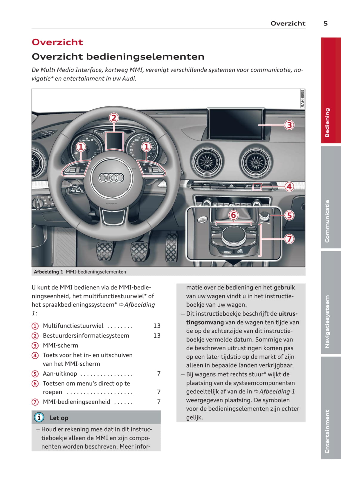 MMI navigation plus Handleiding 2014