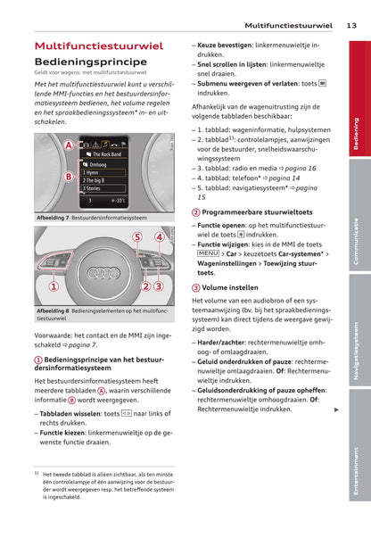 MMI navigation plus Handleiding 2014