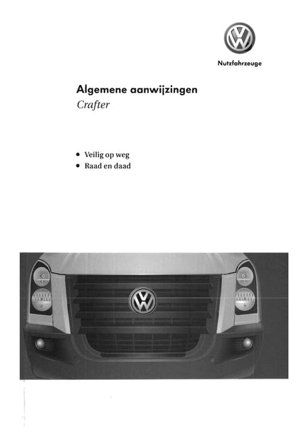 2006-2011 Volkswagen Crafter Owner's Manual | Dutch