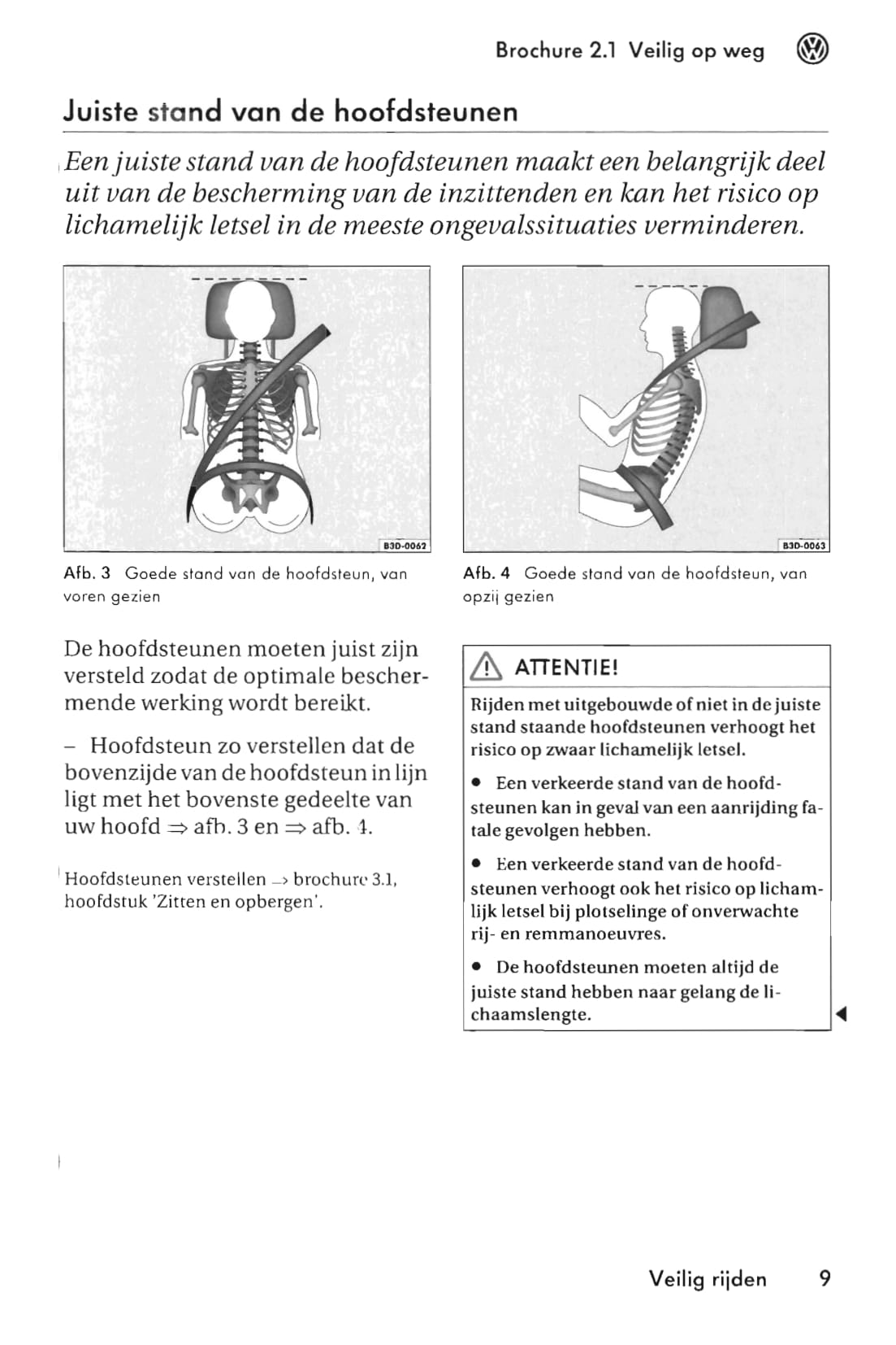 2003-2008 Volkswagen Golf Owner's Manual | Dutch