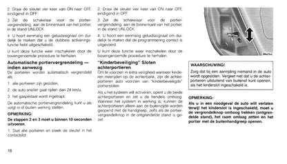 2000-2006 Chrysler PT Cruiser Bedienungsanleitung | Niederländisch