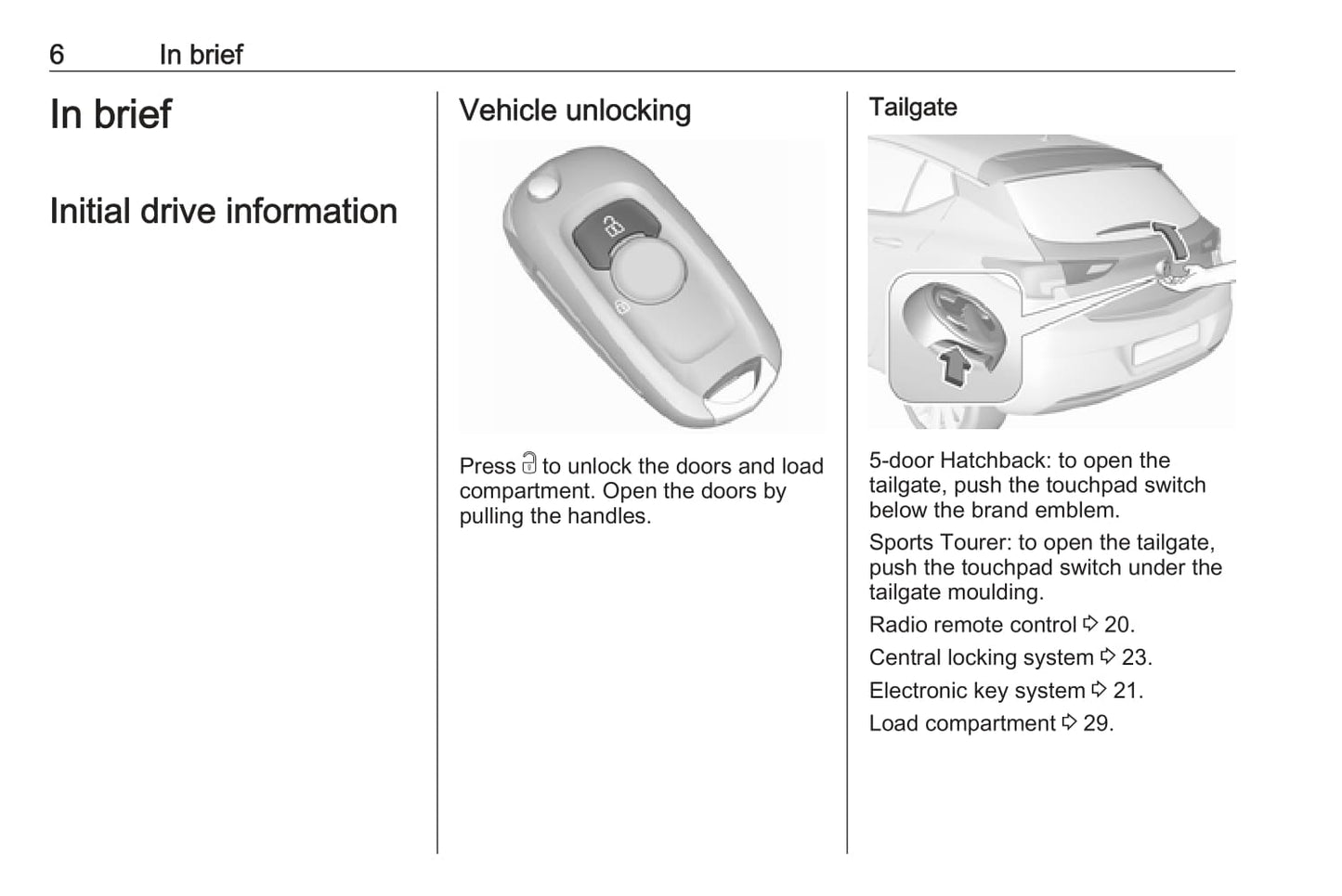 2016-2017 Vauxhall Astra Owner's Manual | English