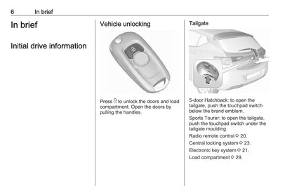 2016-2017 Vauxhall Astra Owner's Manual | English