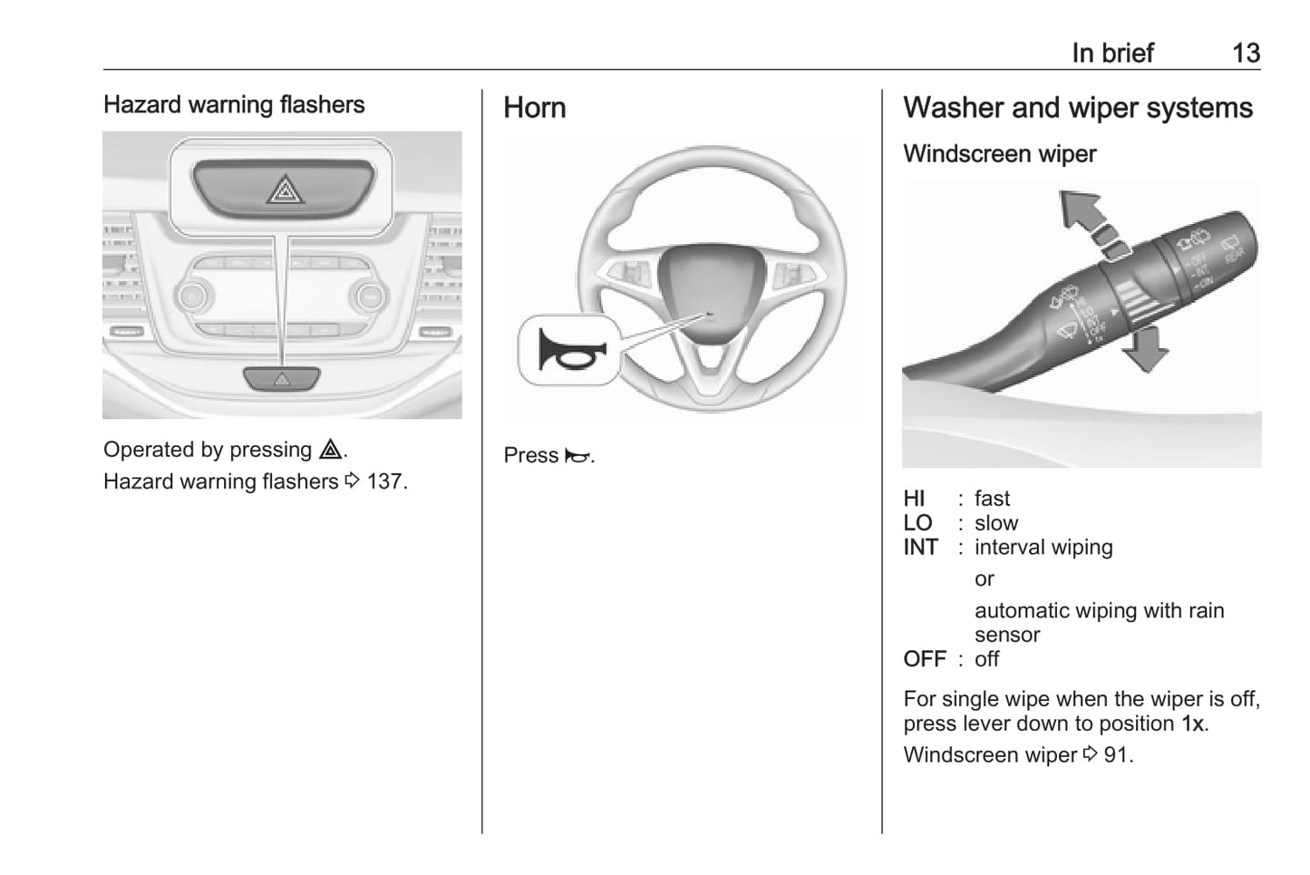 2016-2017 Vauxhall Astra Owner's Manual | English