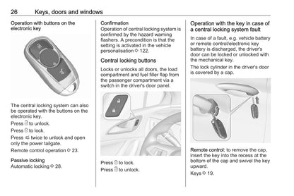 2016-2017 Vauxhall Astra Owner's Manual | English