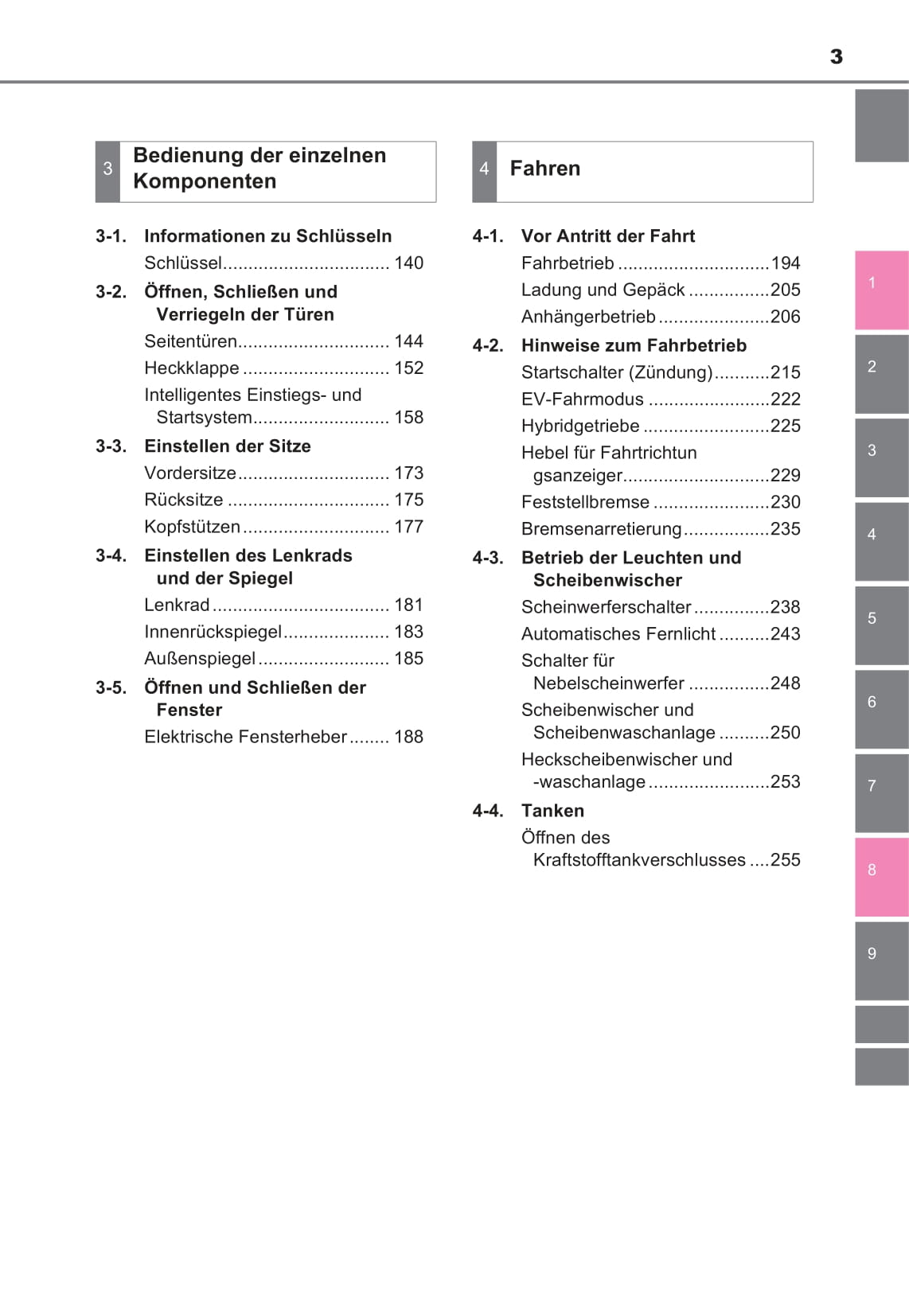 2016-2018 Toyota C-HR Hybrid Owner's Manual | German