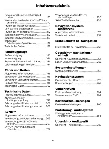 2014-2015 Ford Ranger Owner's Manual | German