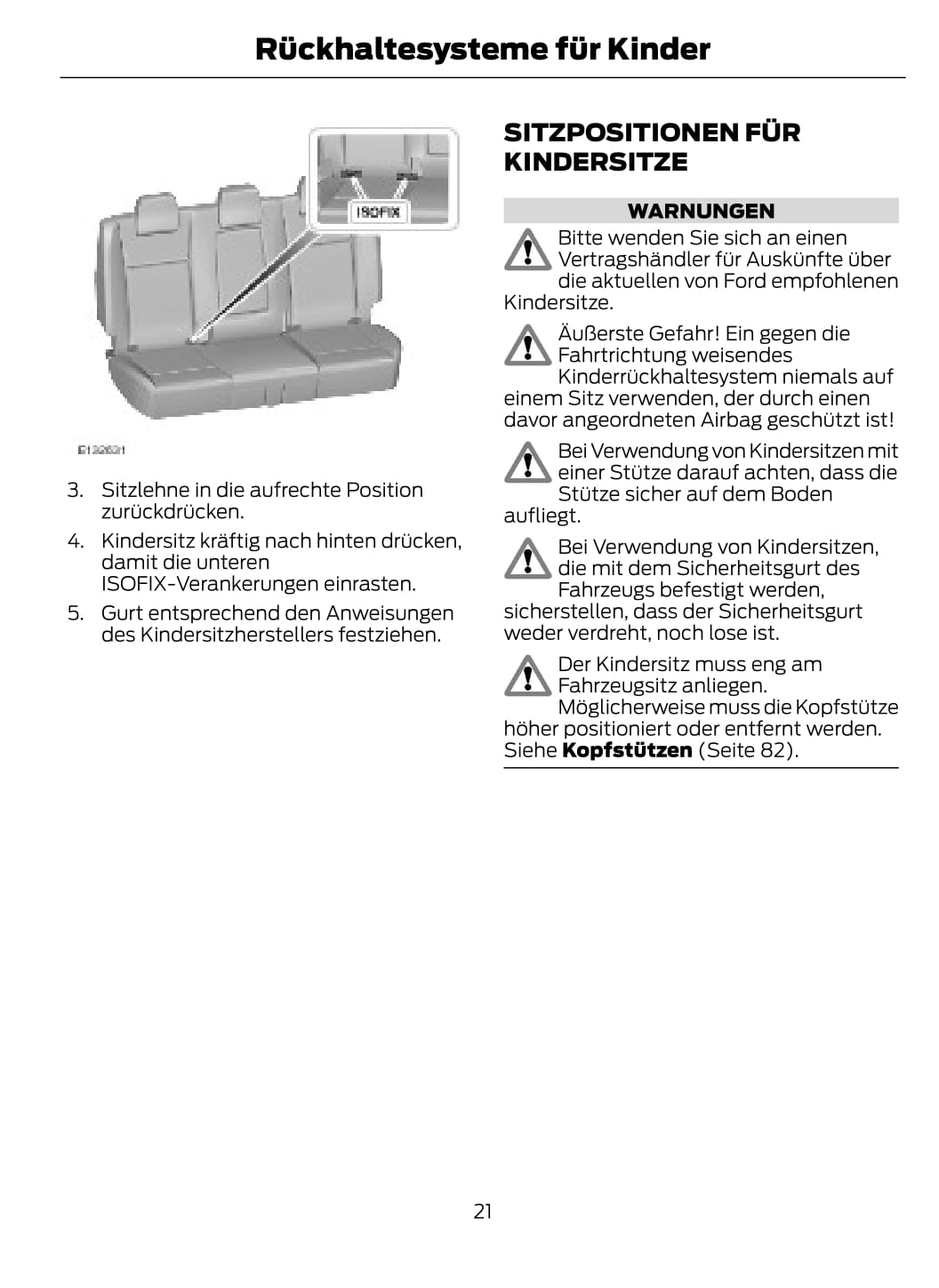 2014-2015 Ford Ranger Owner's Manual | German