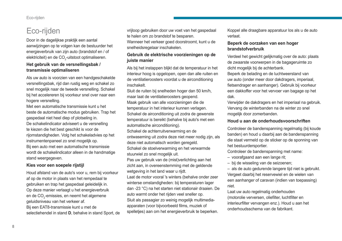 2021-2022 Peugeot 308/308 Hybrid Owner's Manual | Dutch