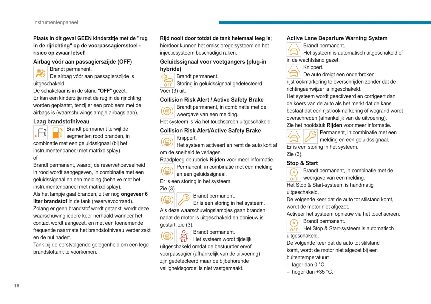 2021-2022 Peugeot 308/308 Hybrid Owner's Manual | Dutch