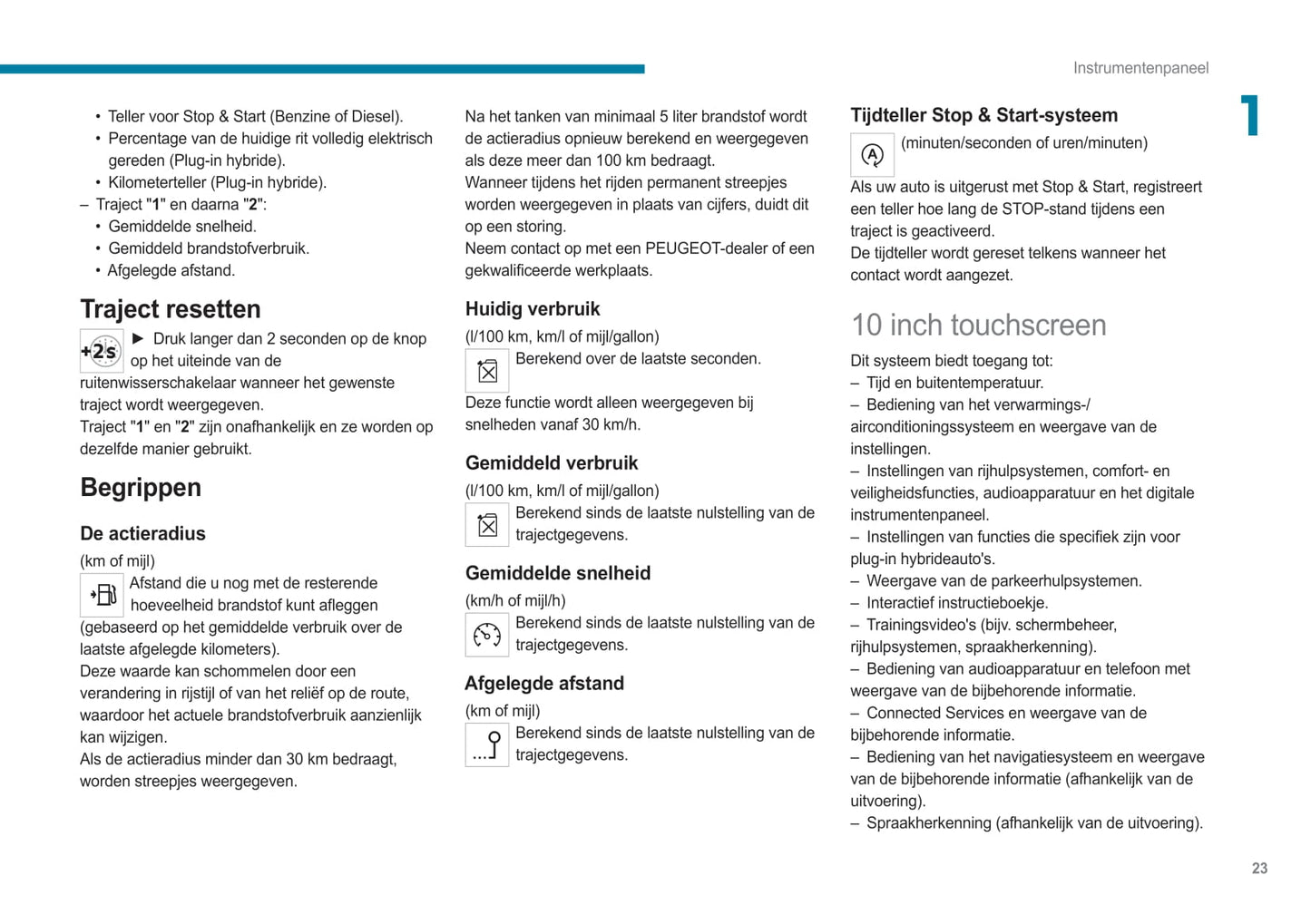 2021-2022 Peugeot 308/308 Hybrid Owner's Manual | Dutch