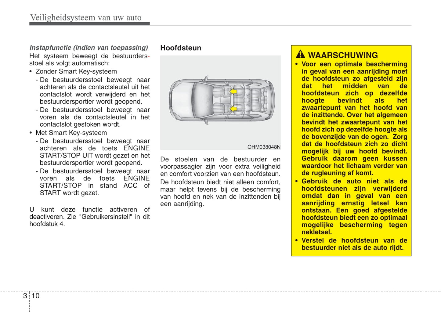 2012-2013 Kia Sorento Owner's Manual | Dutch