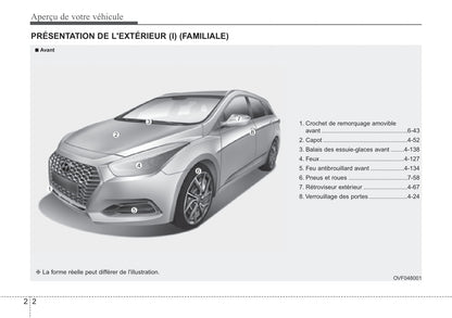 2018-2019 Hyundai i40 Gebruikershandleiding | Frans