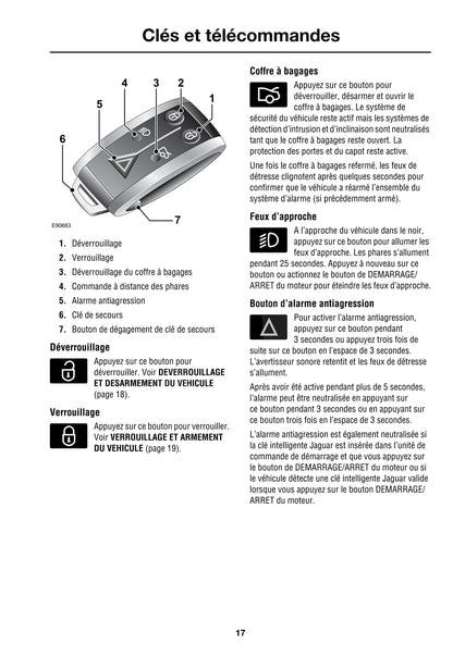 2008-2009 Jaguar XF Owner's Manual | French