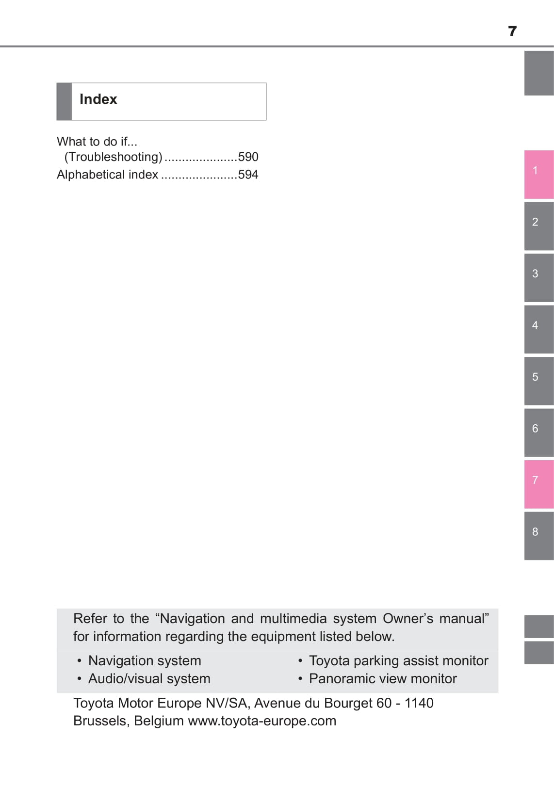 2021-2022 Toyota Camry Hybrid Owner's Manual | English