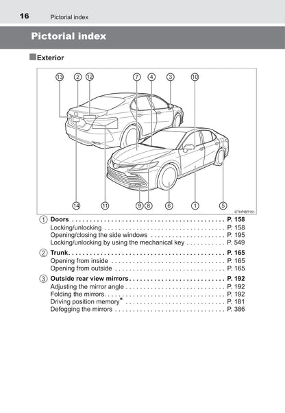 2021-2022 Toyota Camry Hybrid Owner's Manual | English