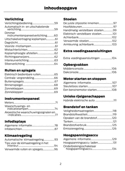 2014-2015 Ford C-Max Energi Gebruikershandleiding | Nederlands