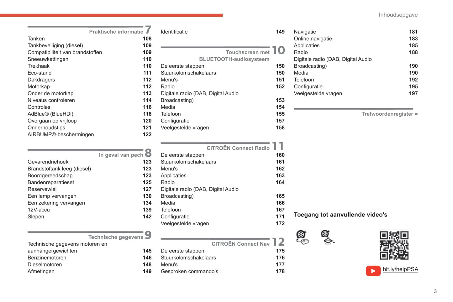 2020-2023 Citroën C3 Manuel du propriétaire | Néerlandais