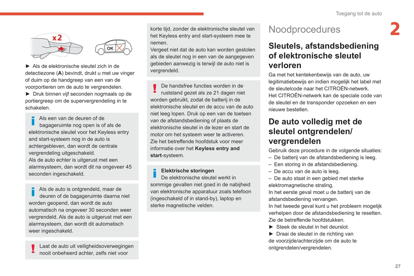 2020-2023 Citroën C3 Manuel du propriétaire | Néerlandais