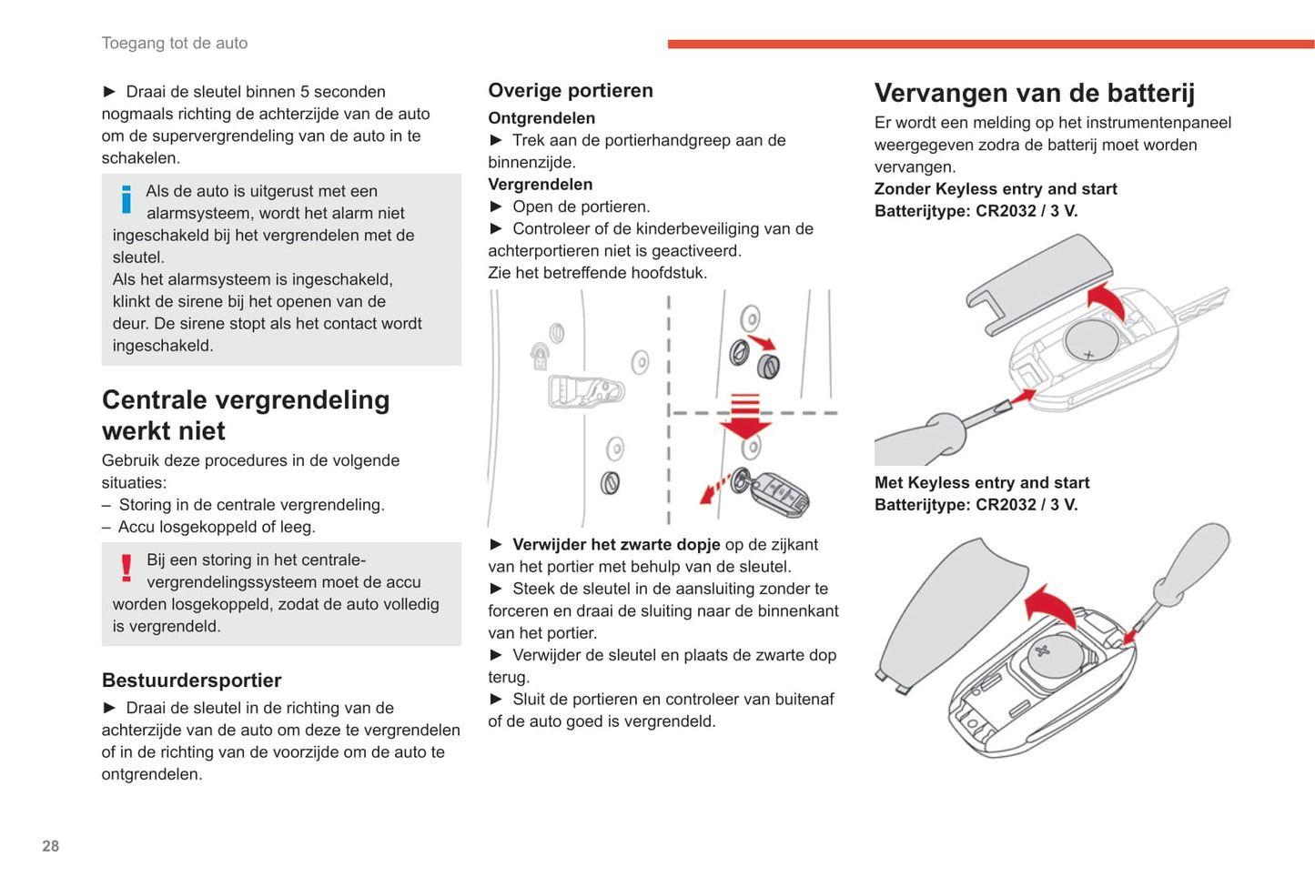 2020-2023 Citroën C3 Manuel du propriétaire | Néerlandais