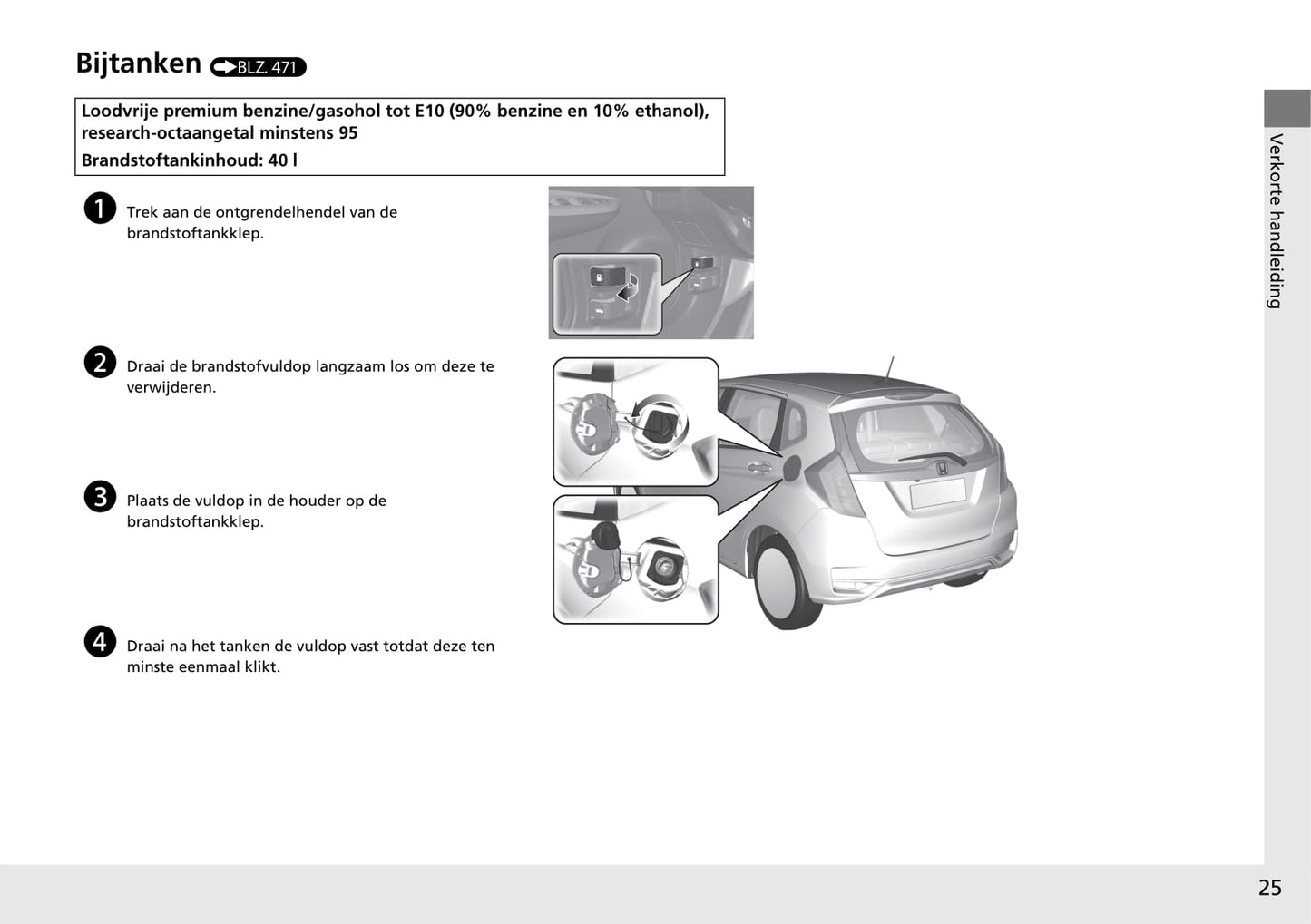 2018-2019 Honda Jazz Bedienungsanleitung | Niederländisch