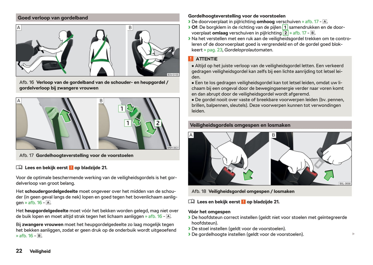 2018-2019 Skoda Rapid Spaceback Owner's Manual | Dutch