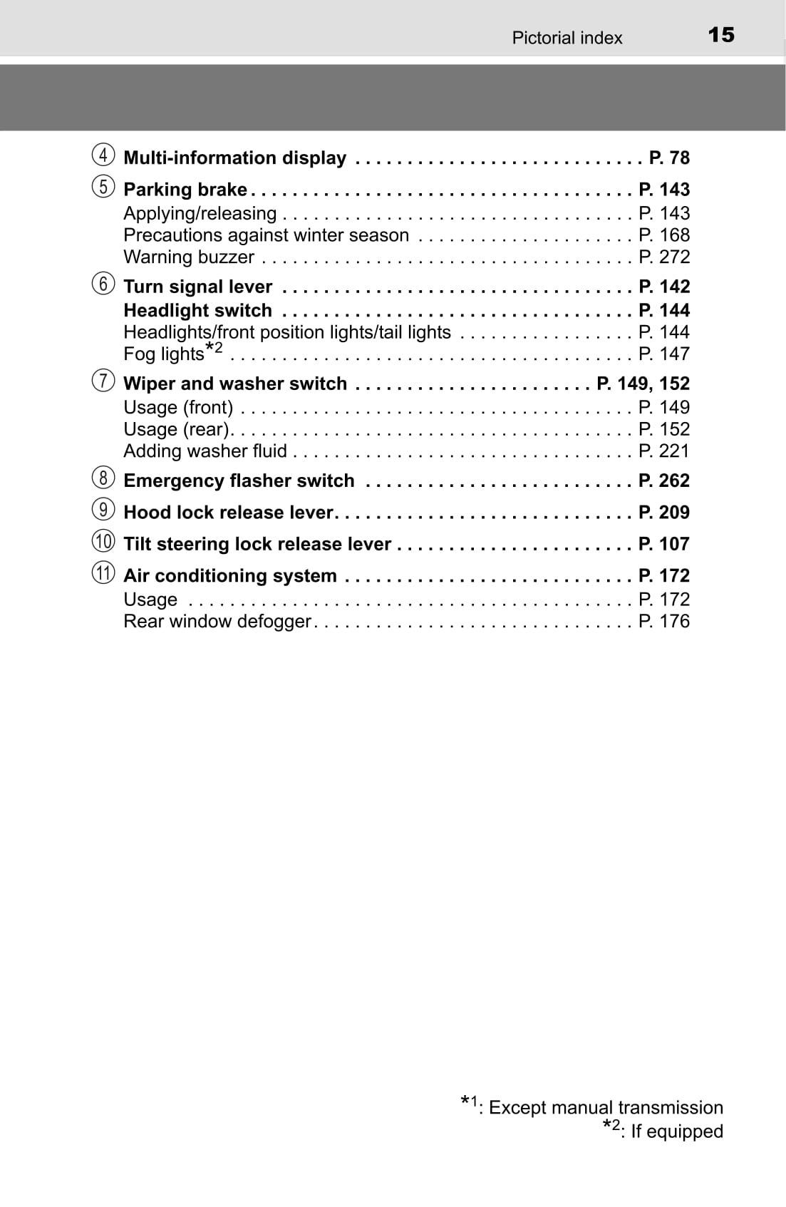 2015 Toyota Yaris/Yaris Hatchback Owner's Manual | English