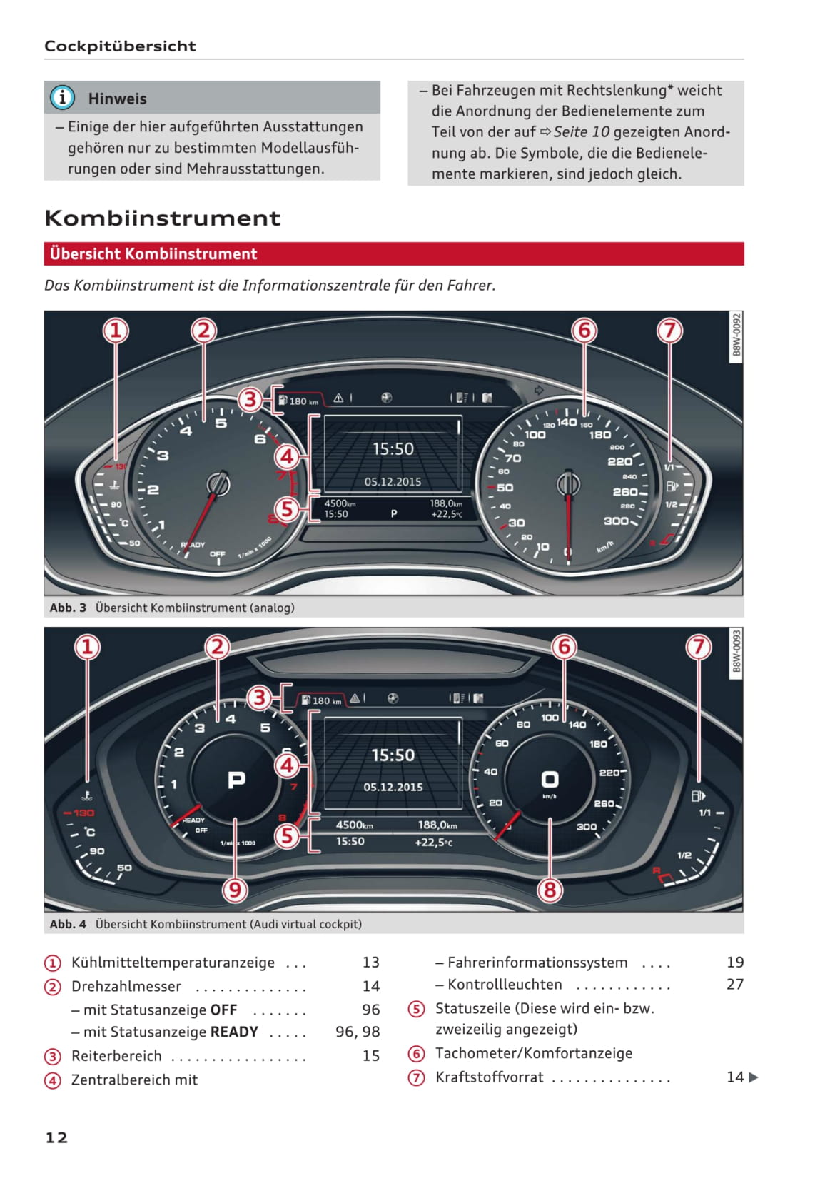 2017-2020 Audi Q5 Owner's Manual | German