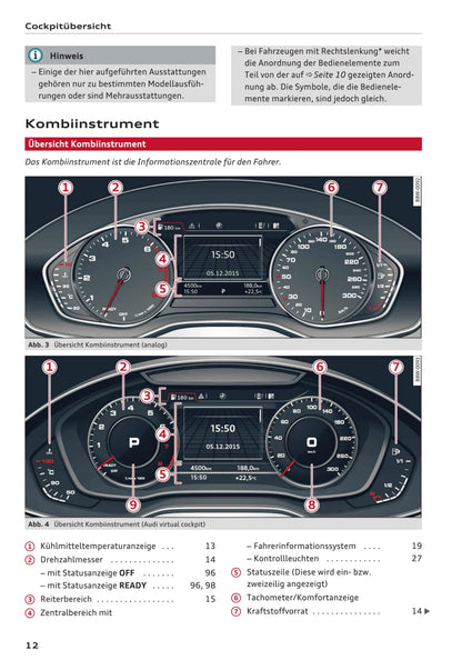 2017-2020 Audi Q5 Owner's Manual | German