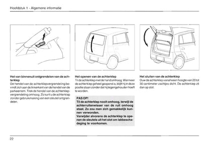 2003-2006 Daihatsu Cuore Owner's Manual | Dutch