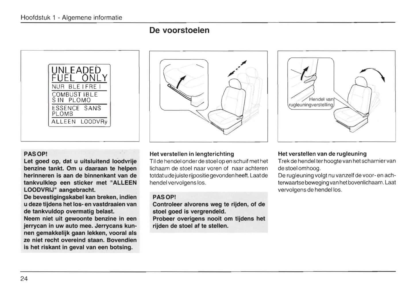 2003-2006 Daihatsu Cuore Owner's Manual | Dutch