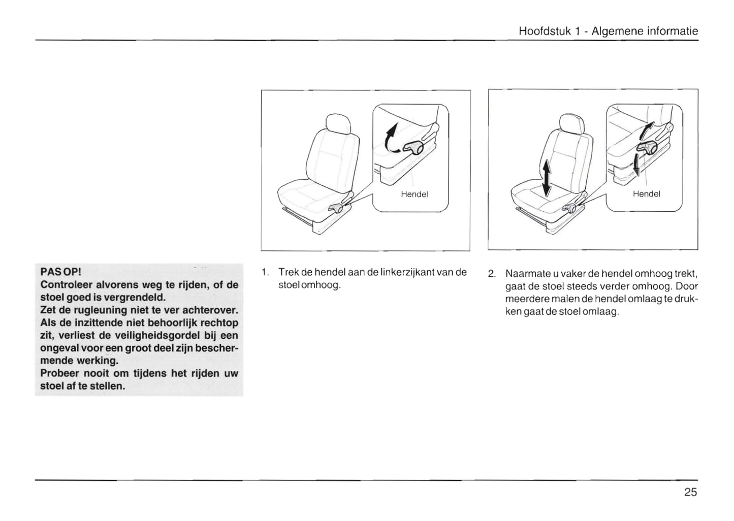 2003-2006 Daihatsu Cuore Owner's Manual | Dutch