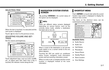 Nissan Pathfinder Navigation System Bedienungsanleitung 2017