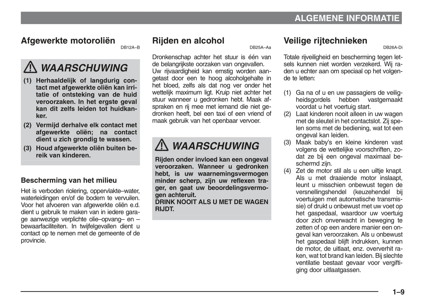 1995-2004 Mitsubishi Carisma Owner's Manual | Dutch