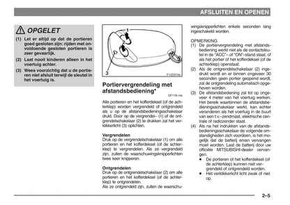 1995-2004 Mitsubishi Carisma Owner's Manual | Dutch