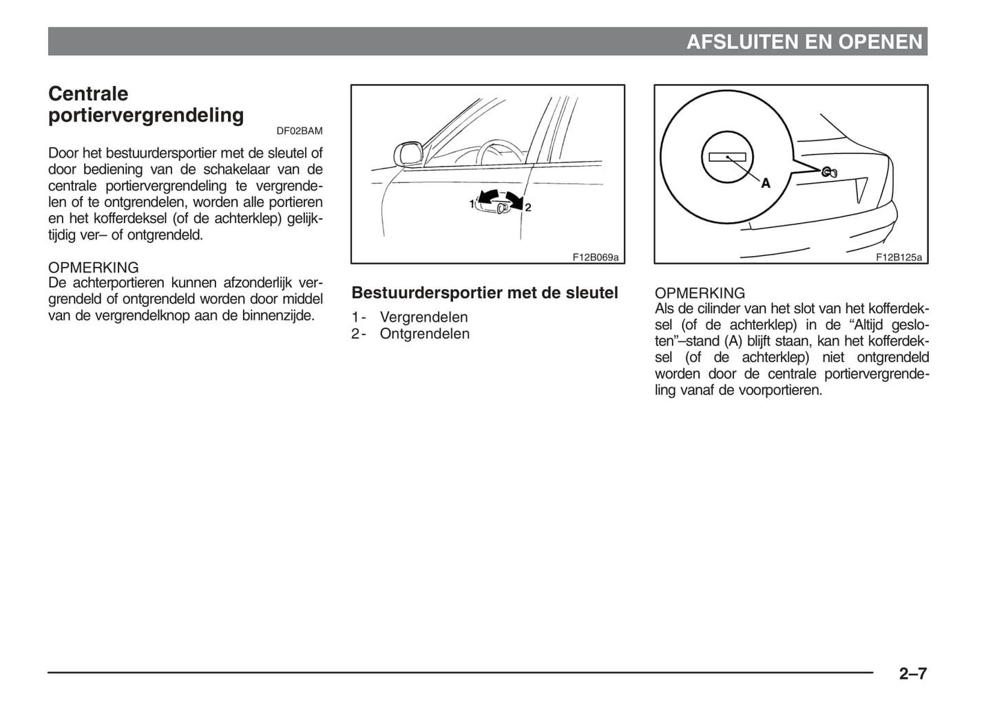 1995-2004 Mitsubishi Carisma Owner's Manual | Dutch