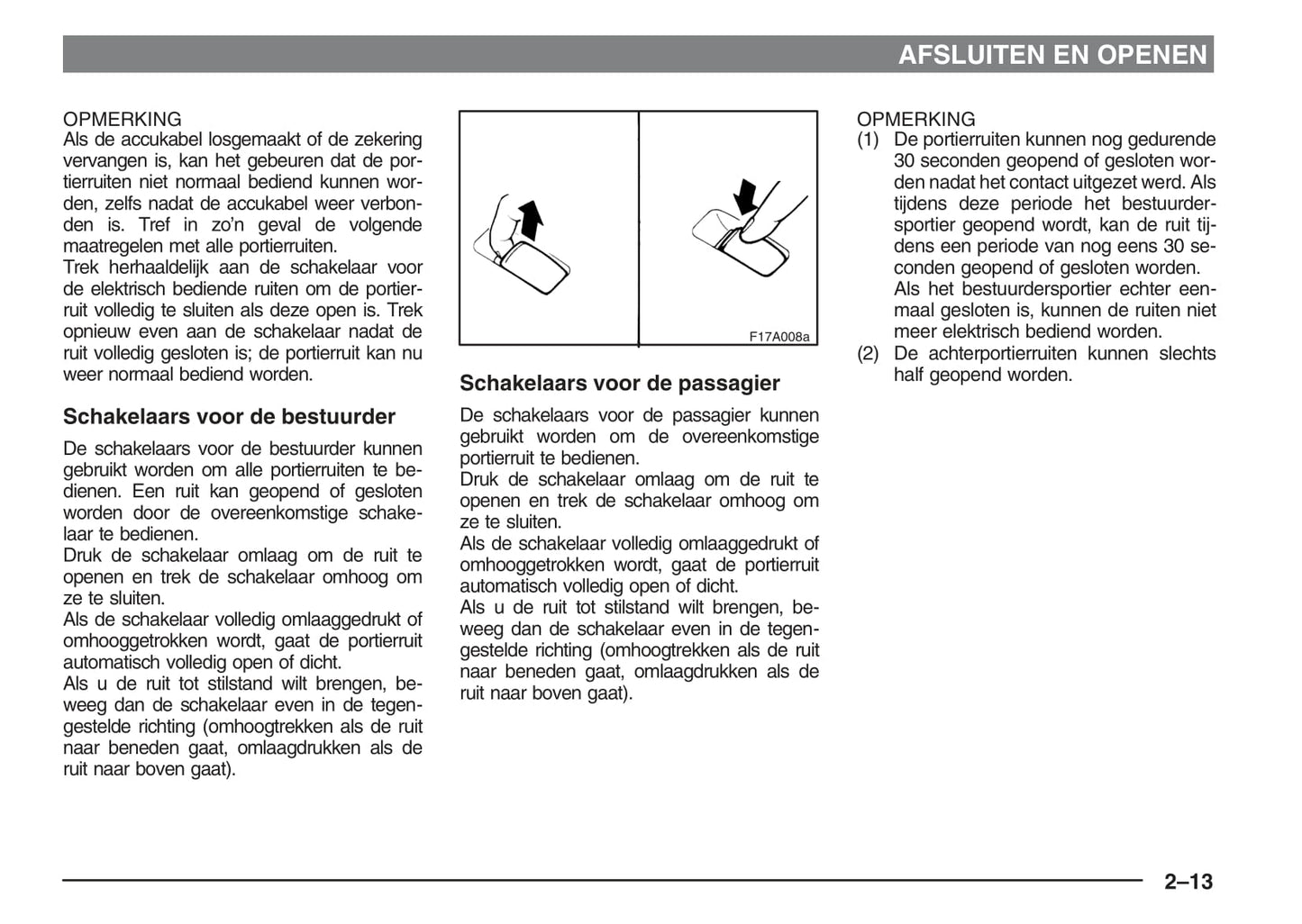 1995-2004 Mitsubishi Carisma Owner's Manual | Dutch