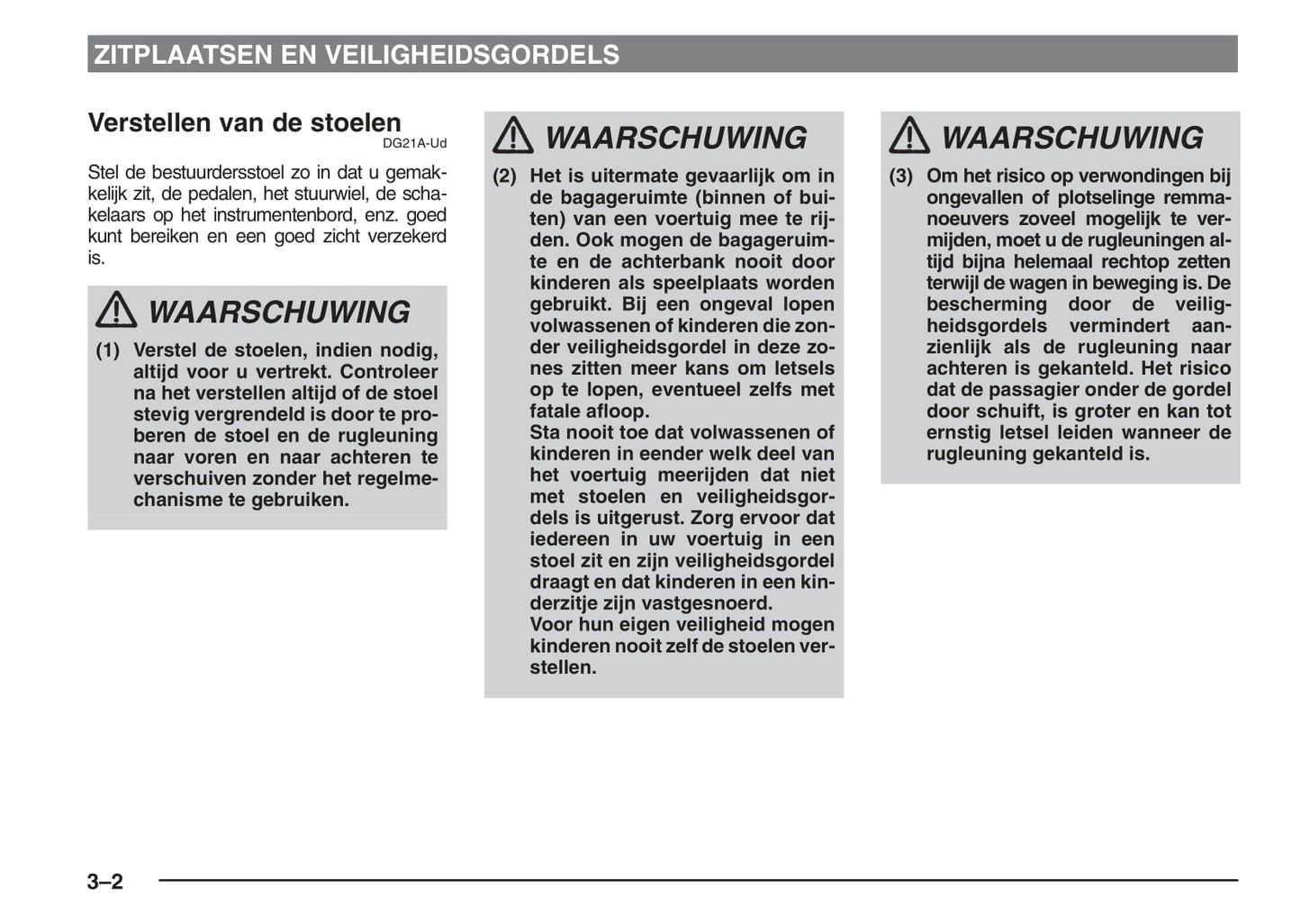 1995-2004 Mitsubishi Carisma Owner's Manual | Dutch