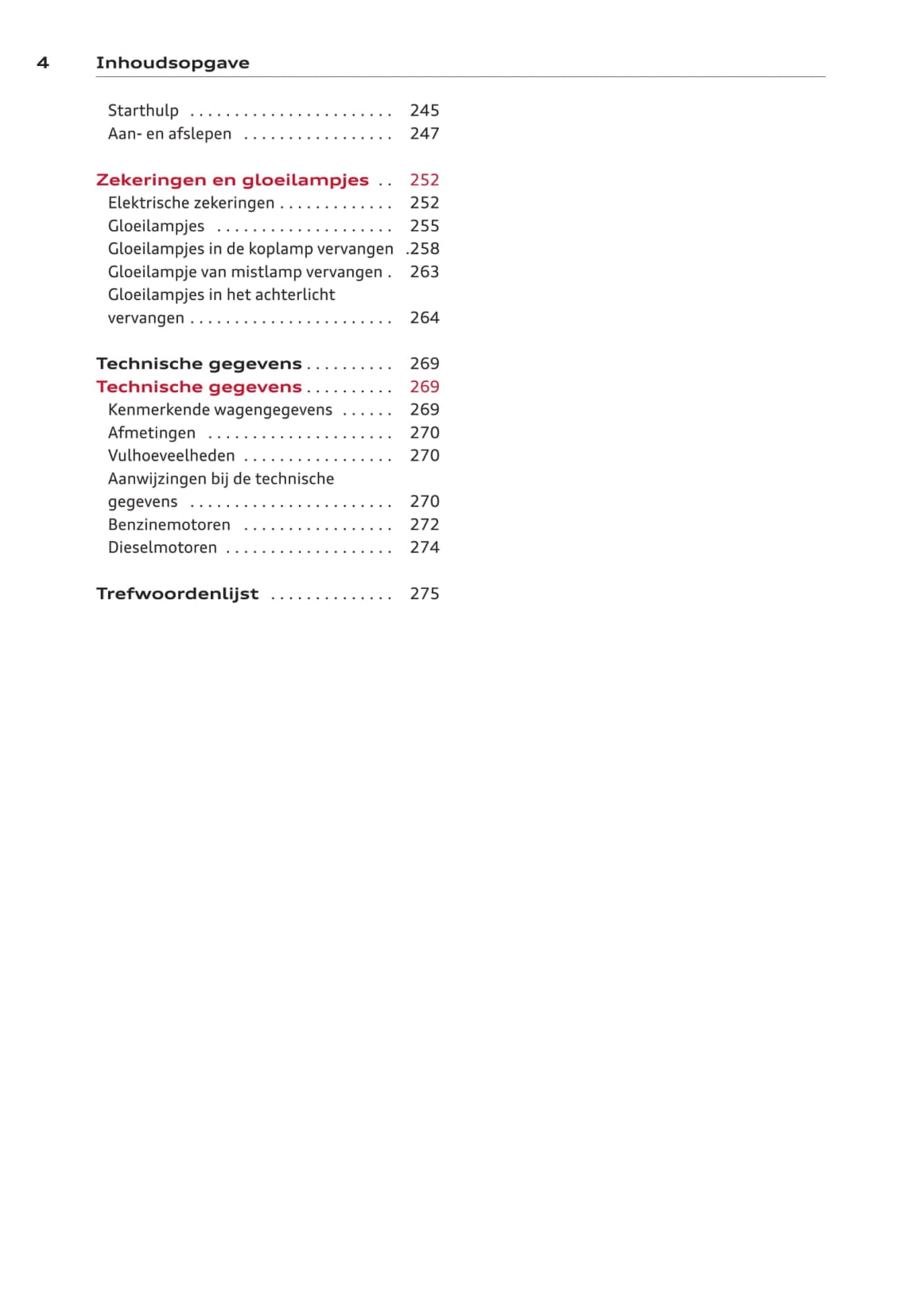 2013-2016 Audi A3 Cabriolet Owner's Manual | Dutch