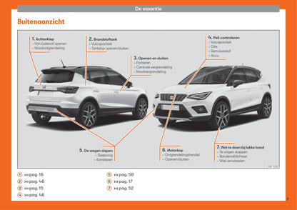 2017-2020 Seat Arona Manuel du propriétaire | Néerlandais