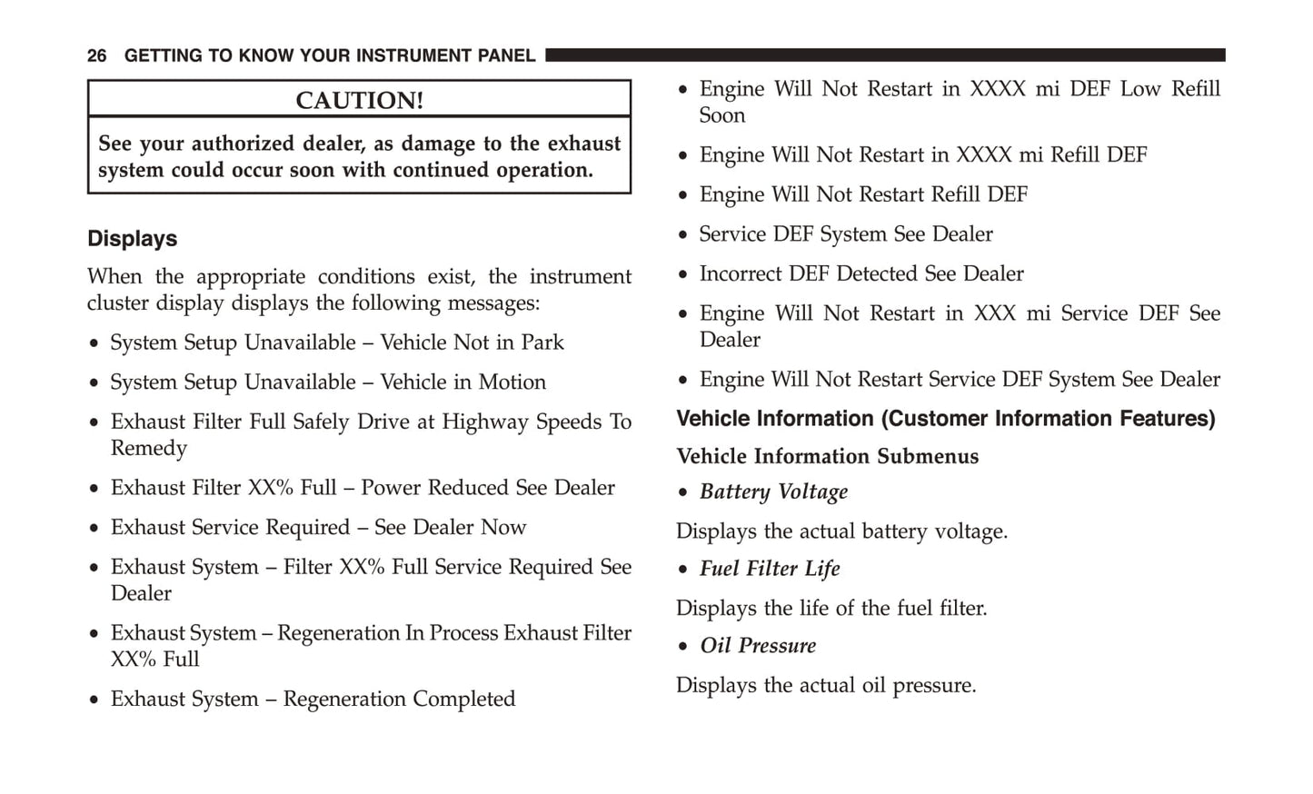 2018 Ram Truck Owner's Manual | English