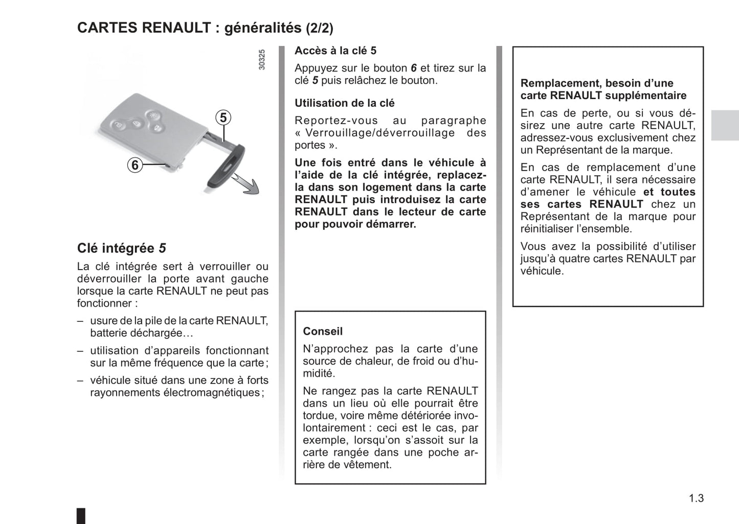 2012-2013 Renault Koleos Owner's Manual | French