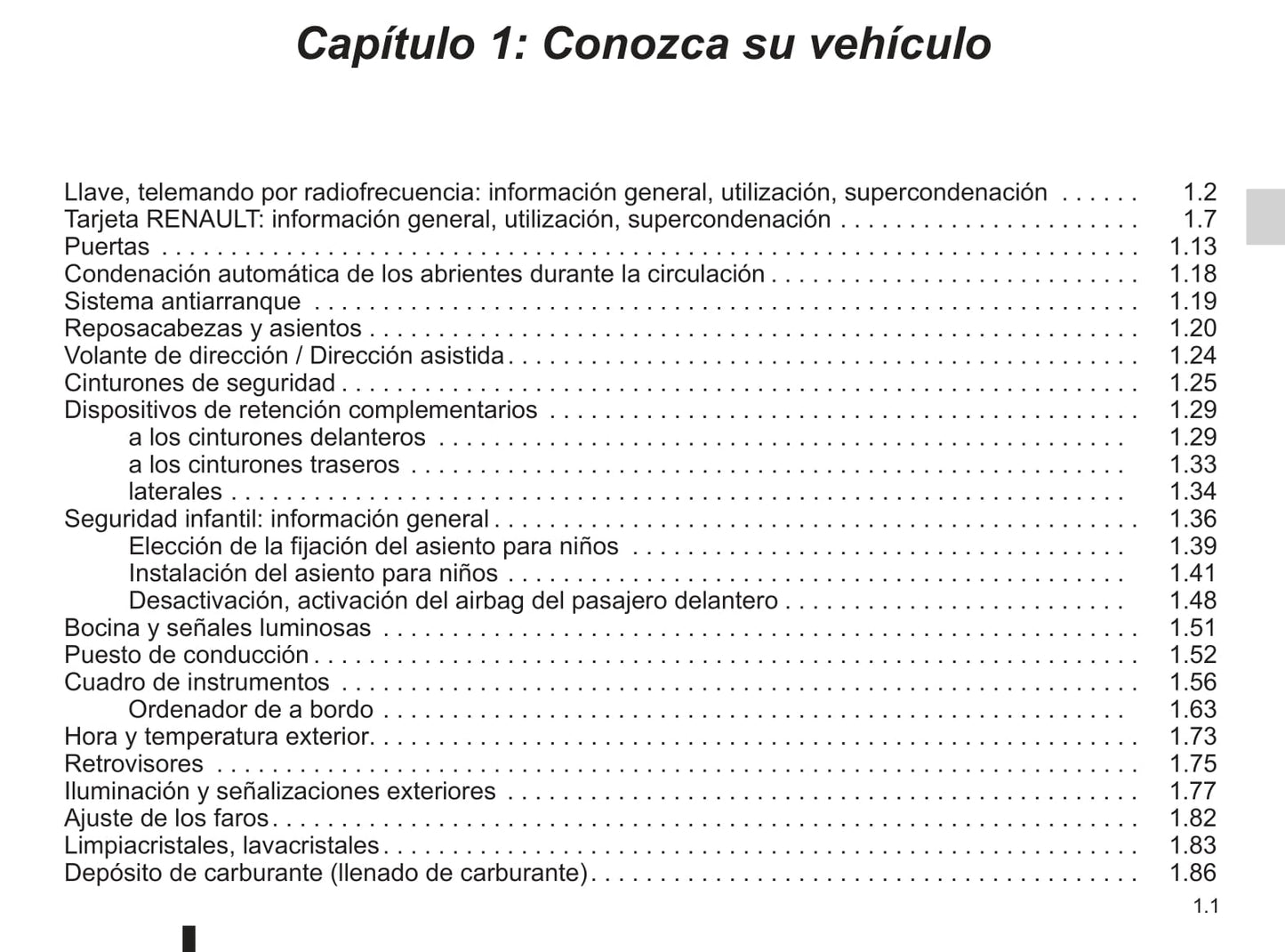 2012-2013 Renault Clio Owner's Manual | Spanish