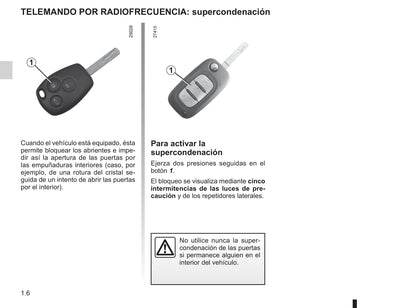 2012-2013 Renault Clio Owner's Manual | Spanish