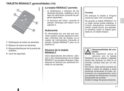 2012-2013 Renault Clio Owner's Manual | Spanish