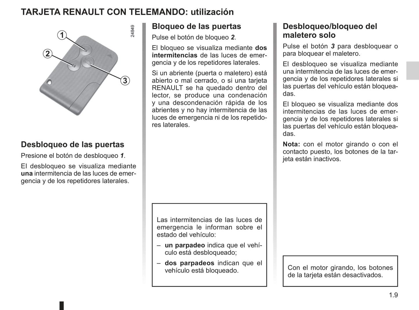 2012-2013 Renault Clio Owner's Manual | Spanish