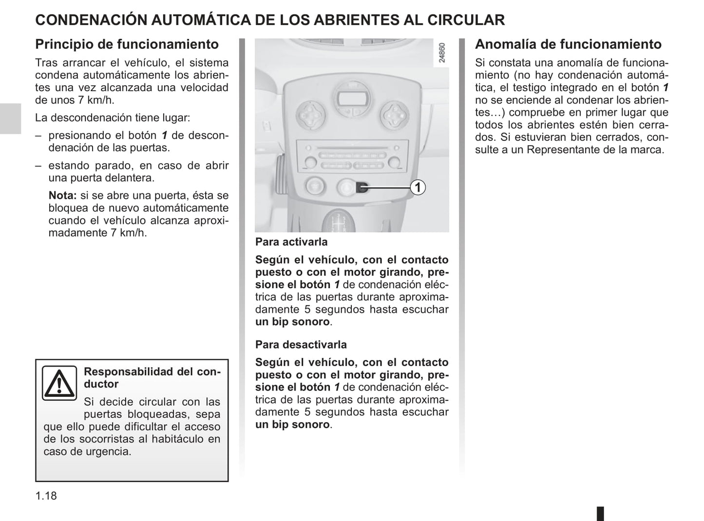 2012-2013 Renault Clio Owner's Manual | Spanish